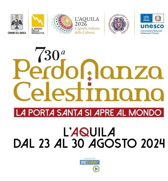 Locandina: Perdonanza Celestiniana 2026 - 732ª edizione