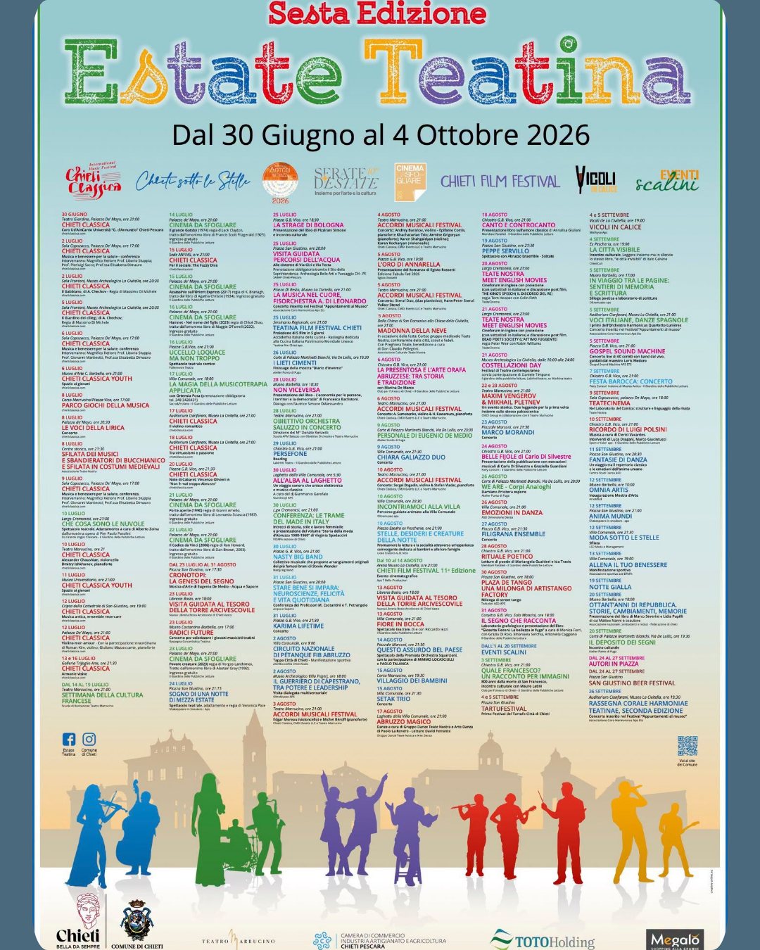 Locandina: Notte Gialla Chieti 2026