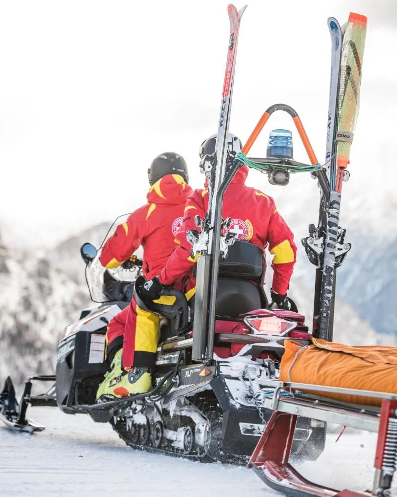 Locandina: Soccorso piste - Croce Bianca