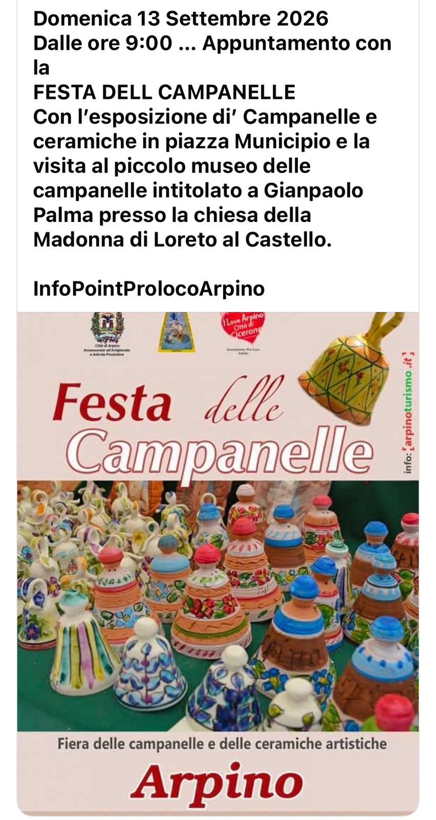 Locandina: Festa delle Campanelle