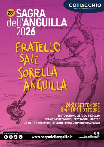 Locandina: Sagra dell'Anguilla di Comacchio